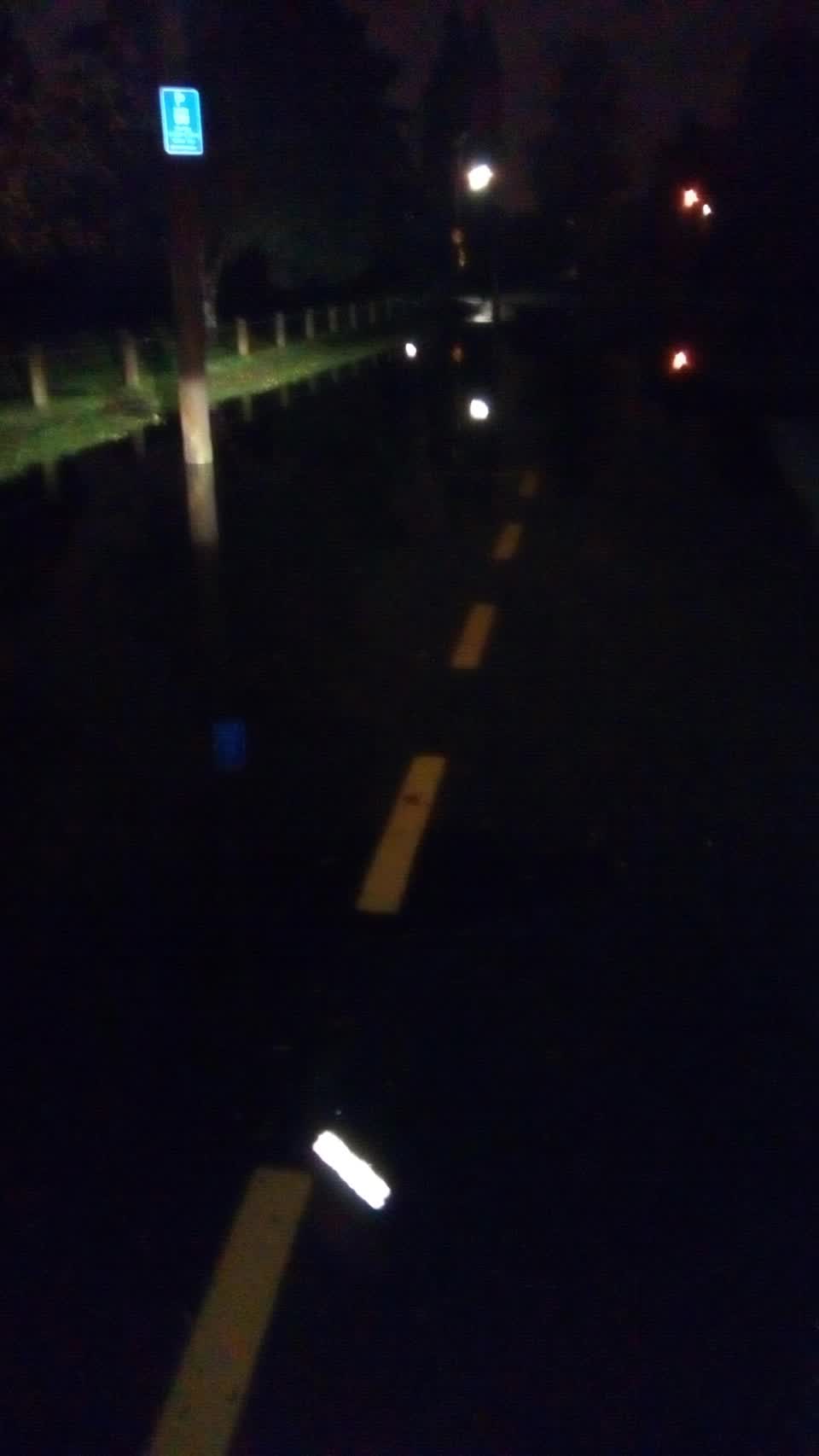 The photograph attached to this flooding report
