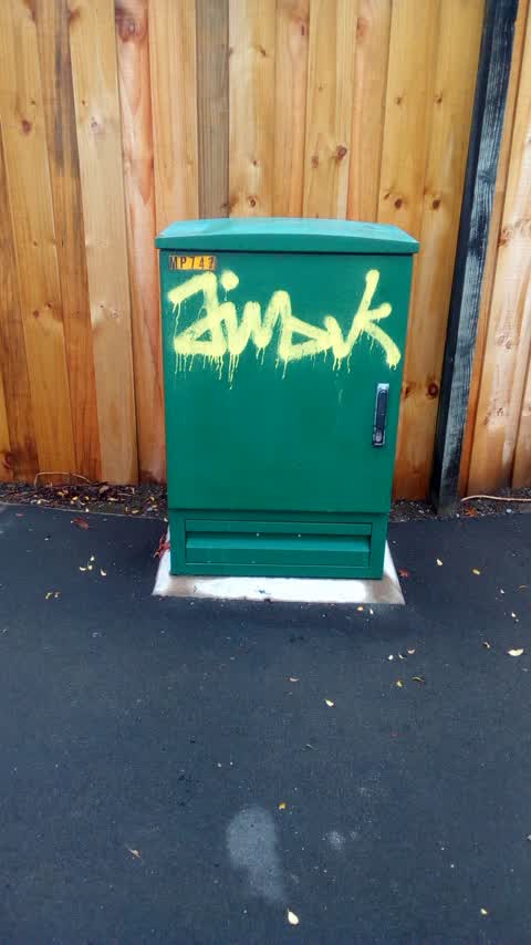 Graffiti, a report photo
