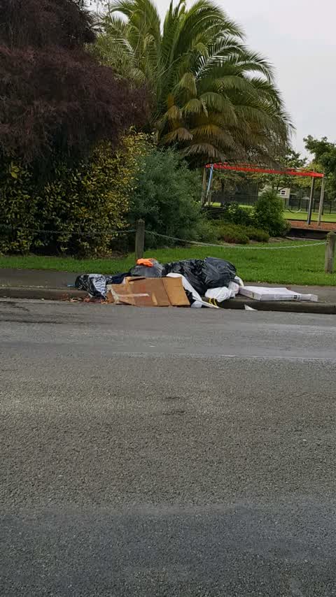 Rubbish/Recycling, a report photo