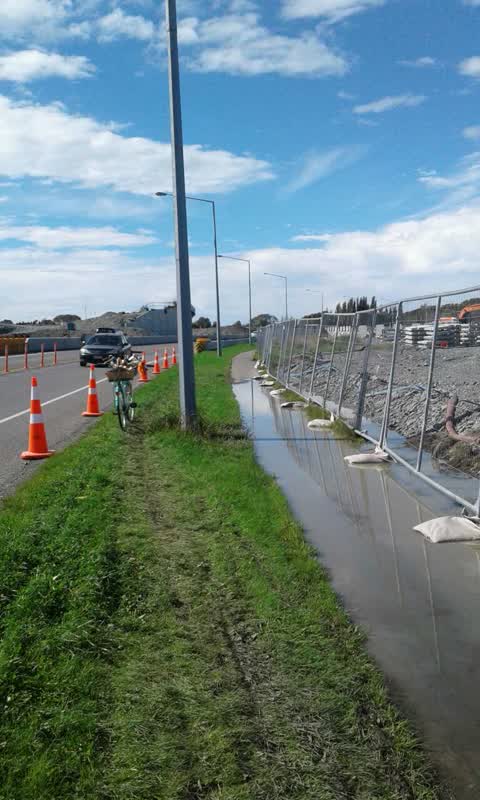 Flooding, a report photo