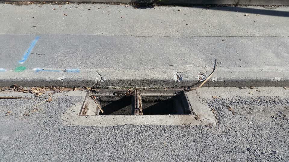 The photograph attached to this wastewater/stormwater report
