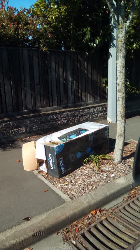 Rubbish/Recycling, a report photo