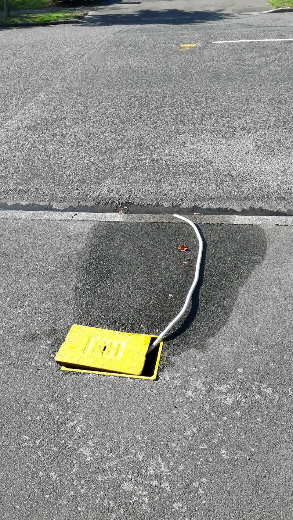 The photograph attached to this water supply report