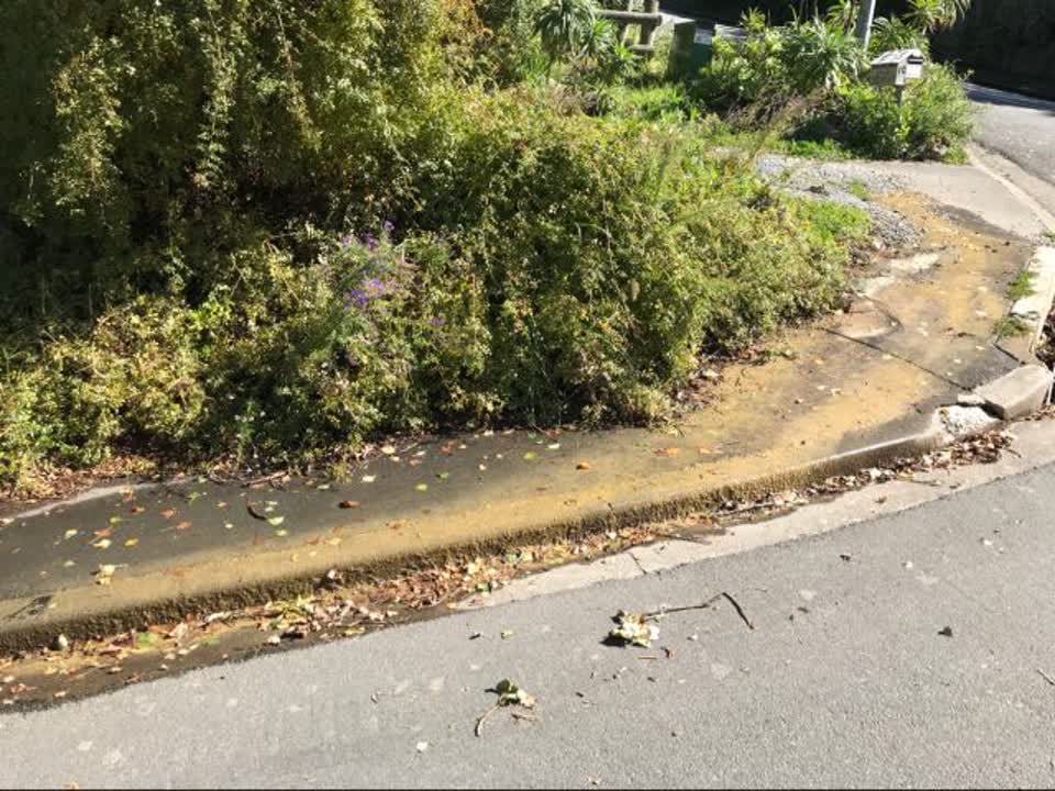 The photograph attached to this wastewater/stormwater report