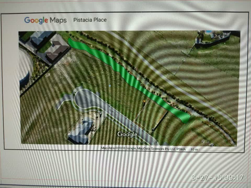 The photograph attached to this parks report