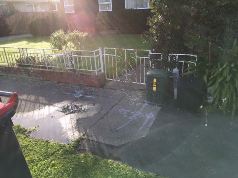 The photograph attached to this water supply report