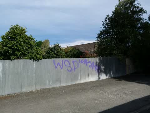 Graffiti, a report photo
