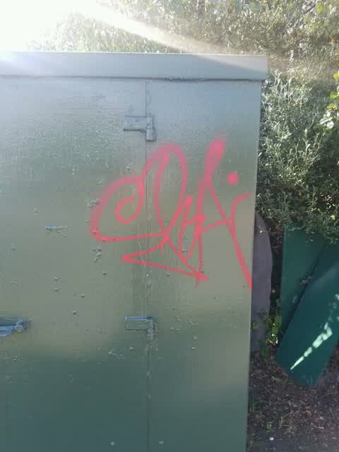 Graffiti, a report photo
