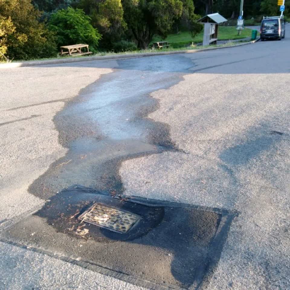 The photograph attached to this water supply report