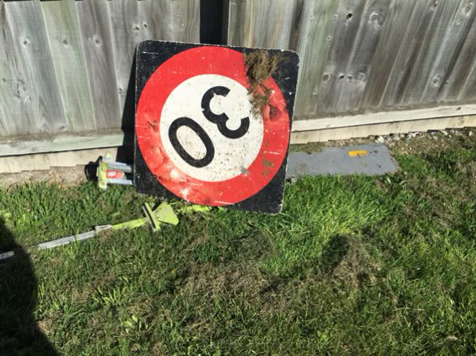 The photograph attached to this parks report