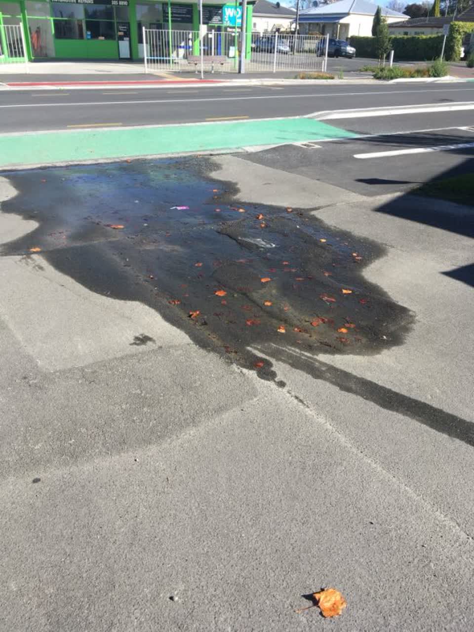 The photograph attached to this water supply report