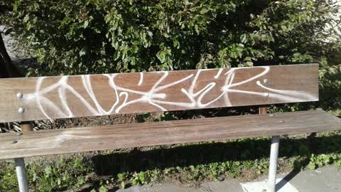 Graffiti, a report photo