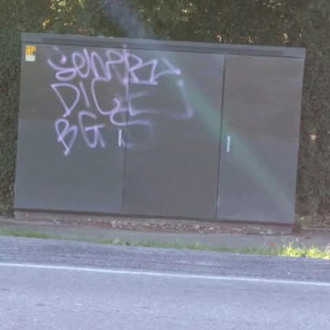 Graffiti, a report photo
