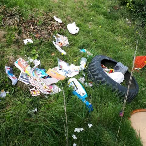 Rubbish/Recycling — a report photo