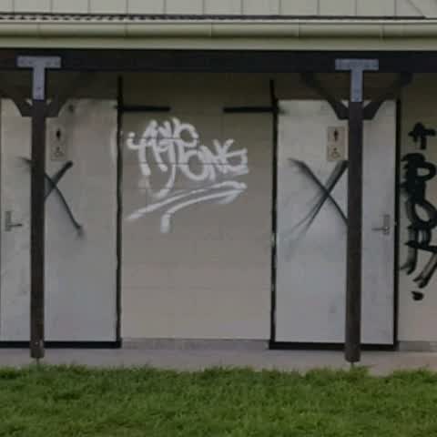 Graffiti, a report photo