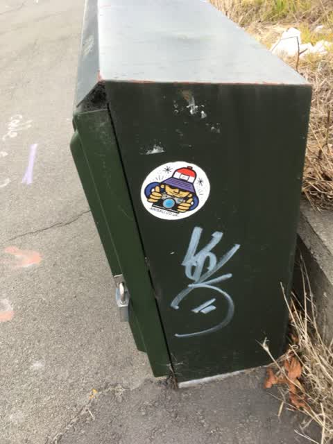 Graffiti, a report photo