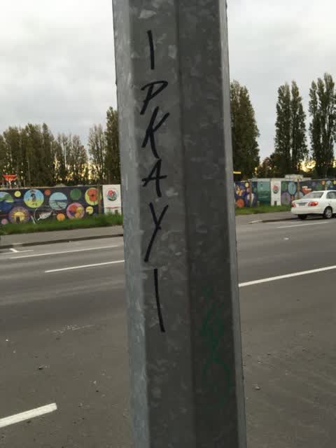 Graffiti, a report photo