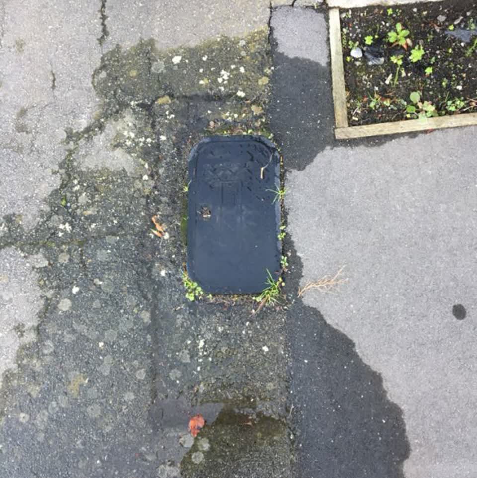 The photograph attached to this water supply report
