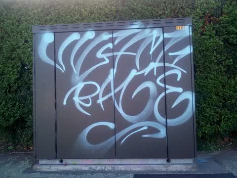Graffiti, a report photo