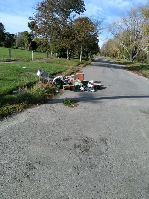 Rubbish/Recycling, a report photo