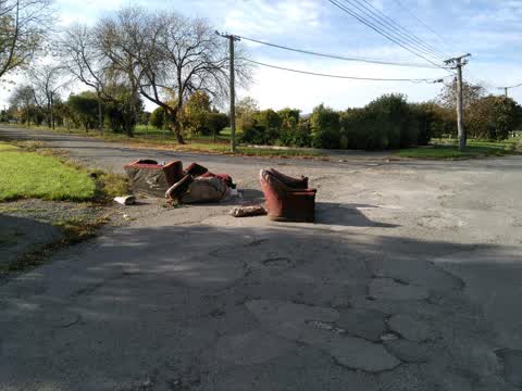 Rubbish/Recycling, a report photo