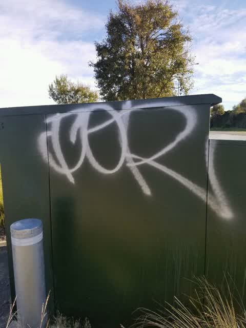 Graffiti, a report photo