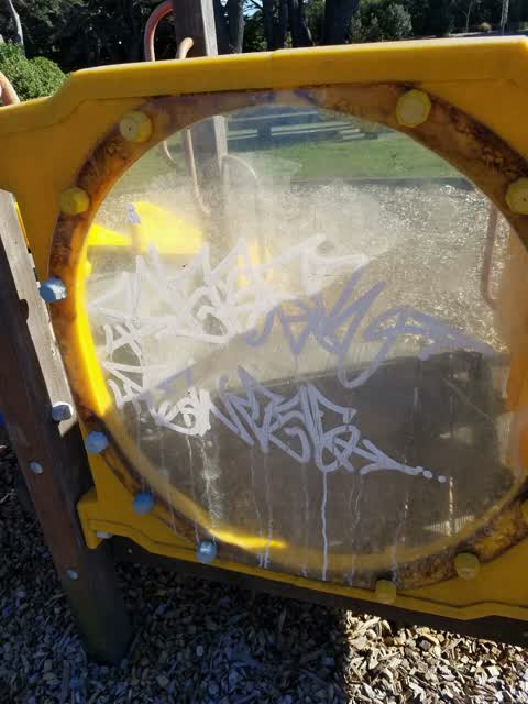 Graffiti — a report photo