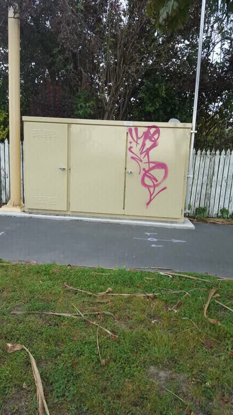 Graffiti, a report photo