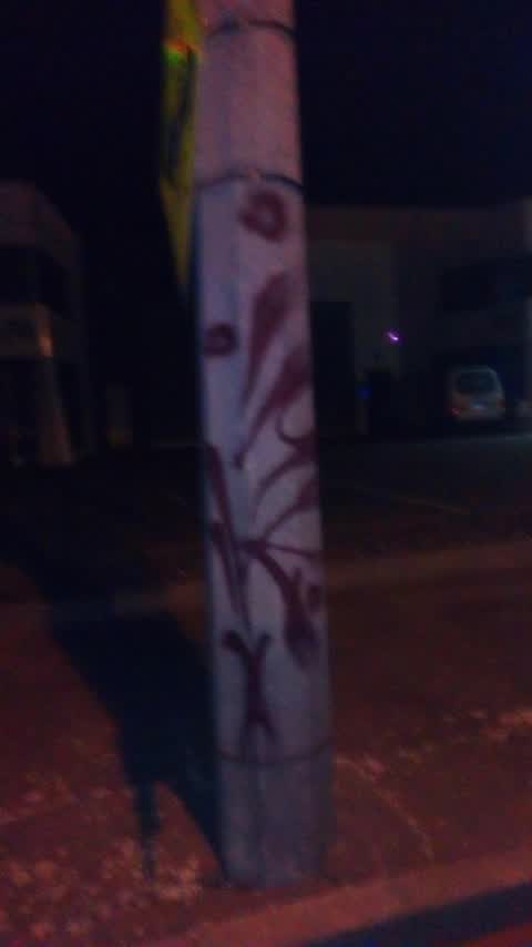 Graffiti, a report photo