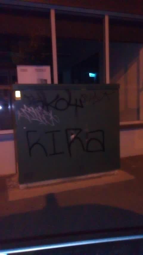 Graffiti, a report photo
