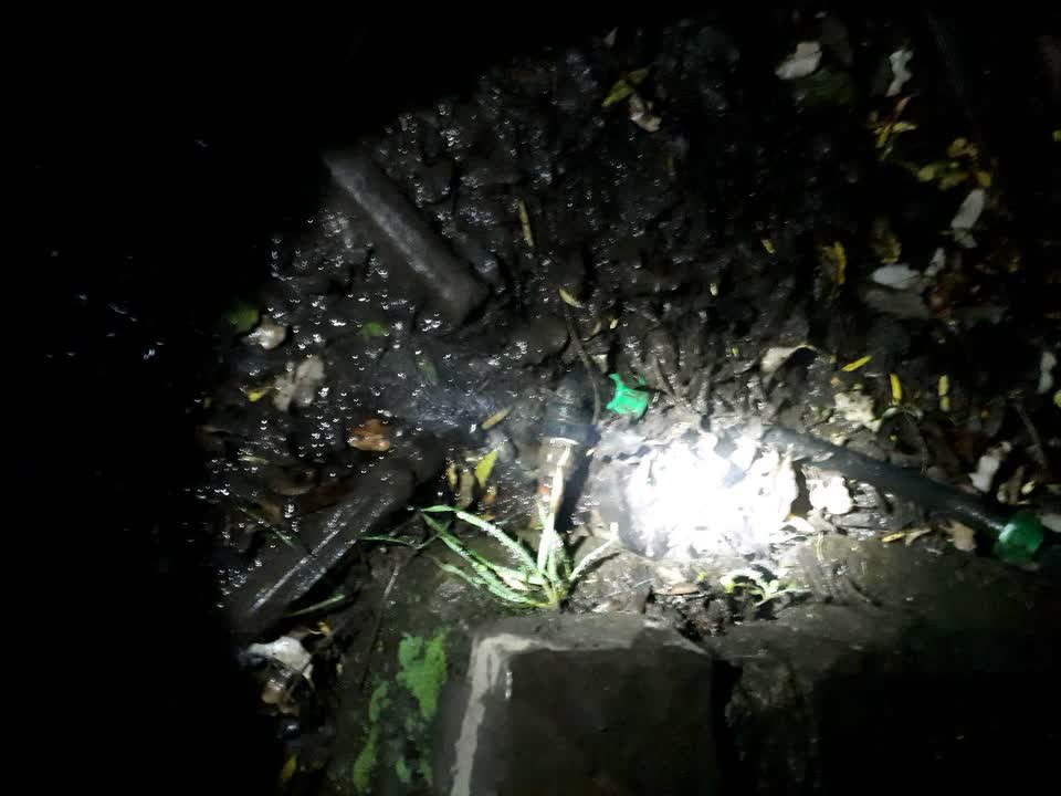The photograph attached to this water supply report