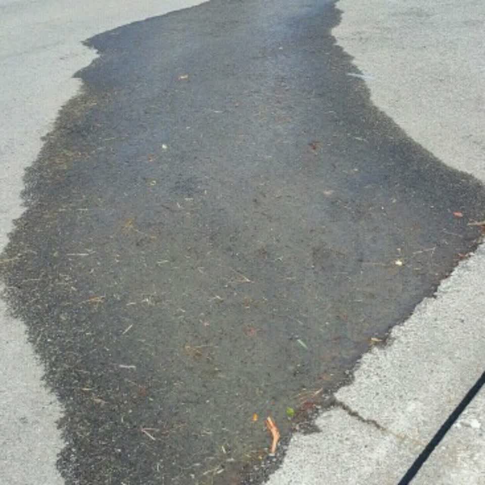 The photograph attached to this water supply report