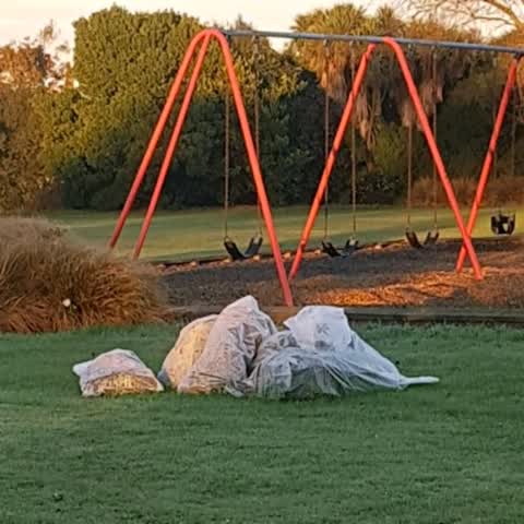 Rubbish/Recycling, a report photo