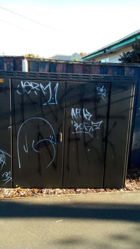 Graffiti, a report photo