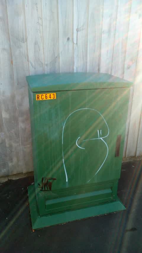 Graffiti, a report photo