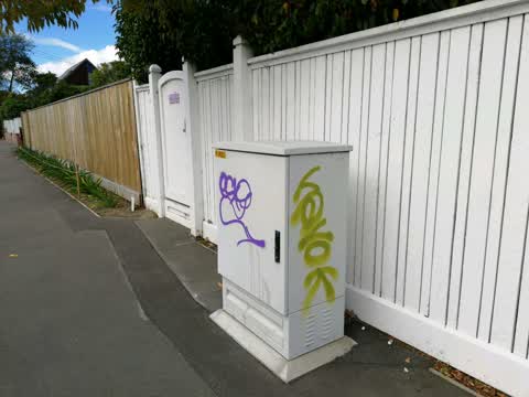 Graffiti, a report photo