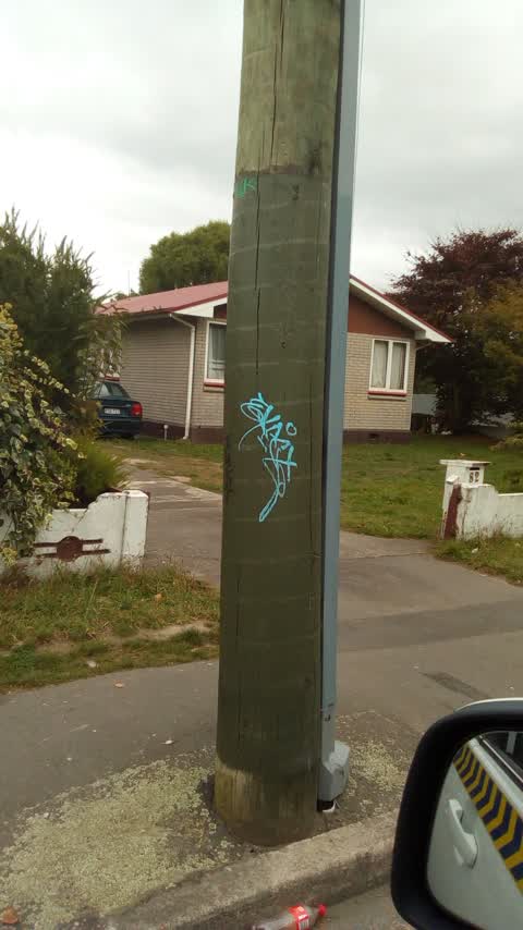 Graffiti, a report photo