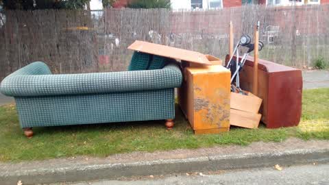 Rubbish/Recycling — a report photo