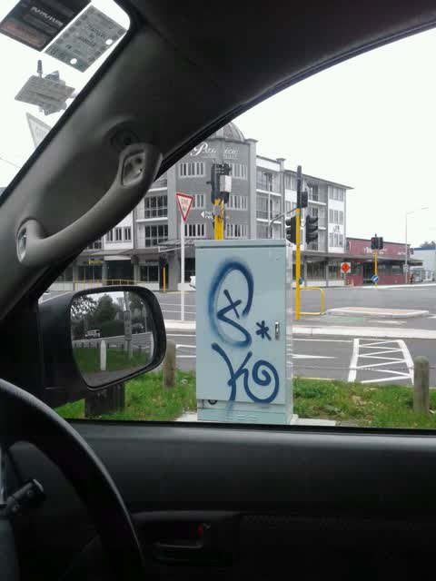 Graffiti, a report photo
