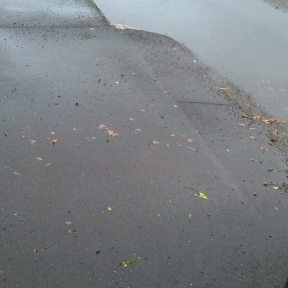 The photograph attached to this flooding report