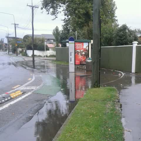 Flooding, a report photo