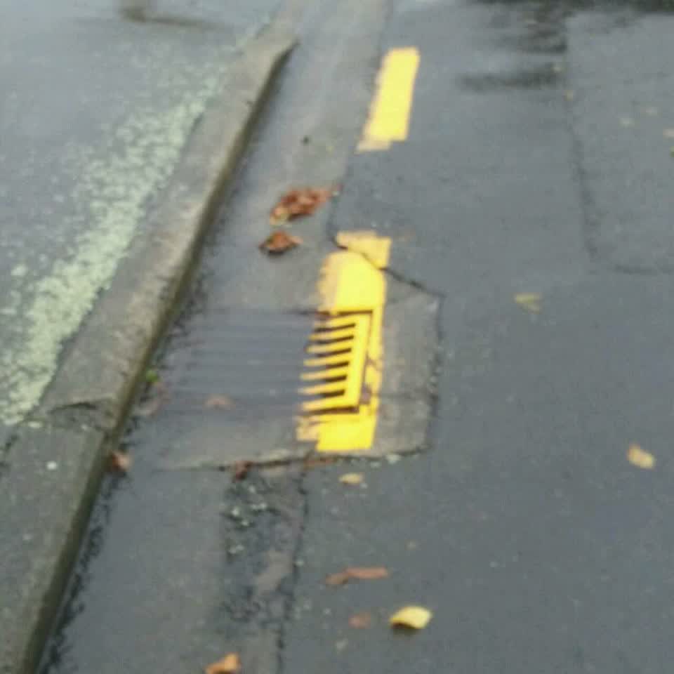 The photograph attached to this wastewater/stormwater report