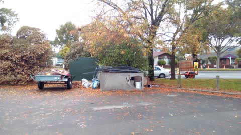 Rubbish/Recycling, a report photo