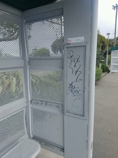 Graffiti, a report photo