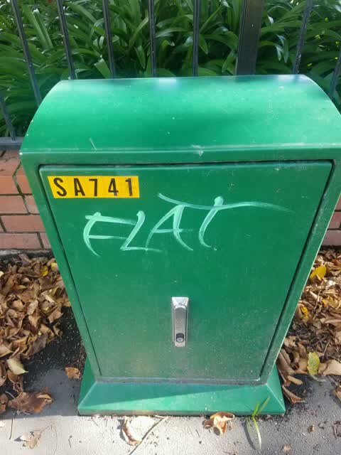 Graffiti, a report photo