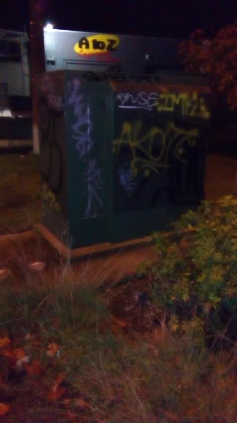 Graffiti, a report photo