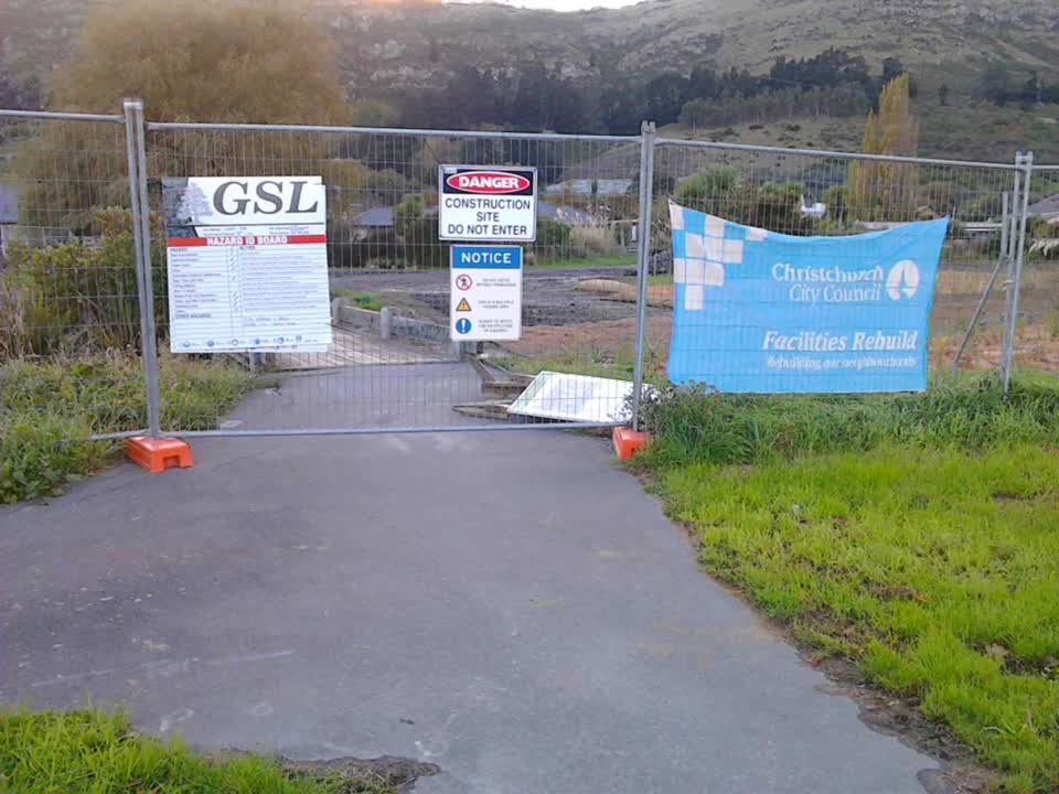 The photograph attached to this parks report