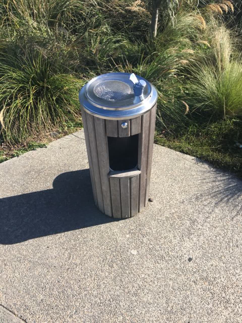 The photograph attached to this parks report
