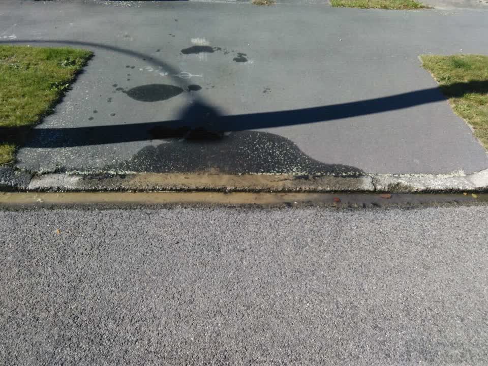 The photograph attached to this water supply report