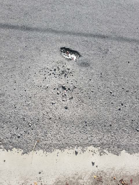 Roading/Streets, a report photo